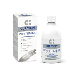 Curasept Whitening wybielający płyn do płukania jamy ustnej z nadtlenkiem karbamidu 300 ml