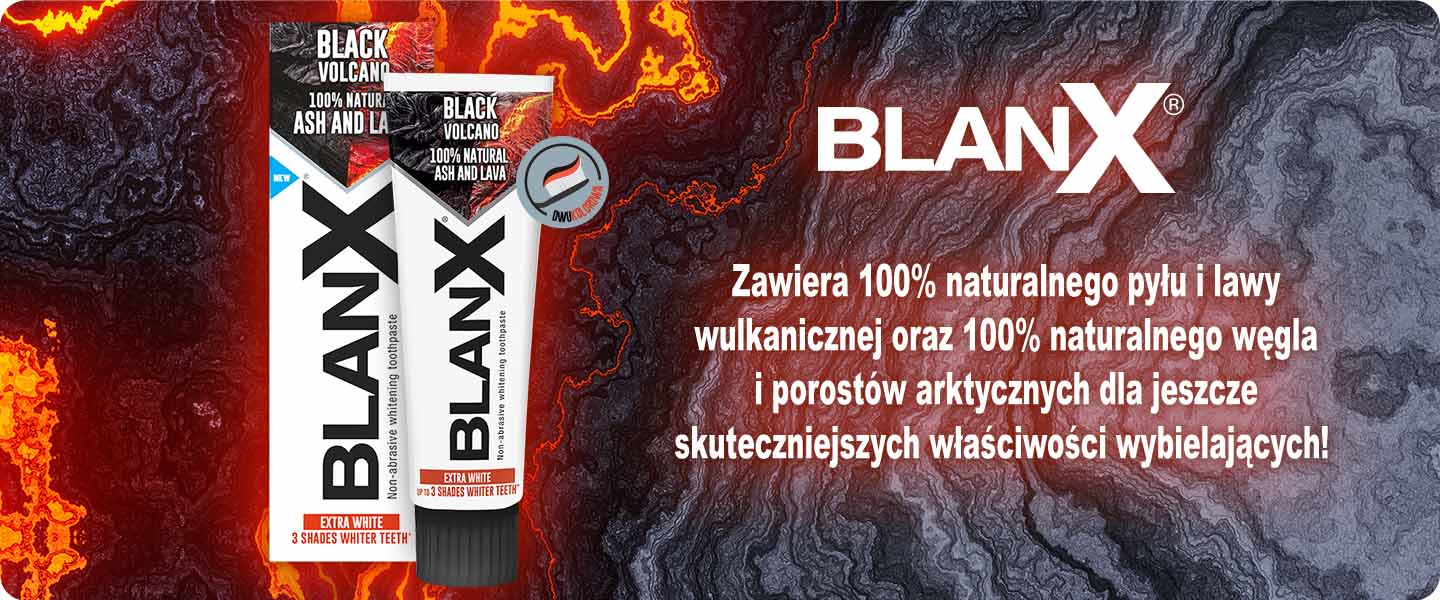 Blanx black volcano pasta wybielajaca
