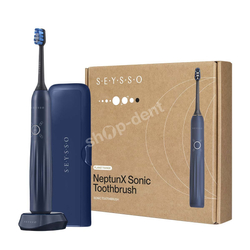 SEYSSO Planet NeptunX Szczoteczka soniczna w kolorze granatowym z etui