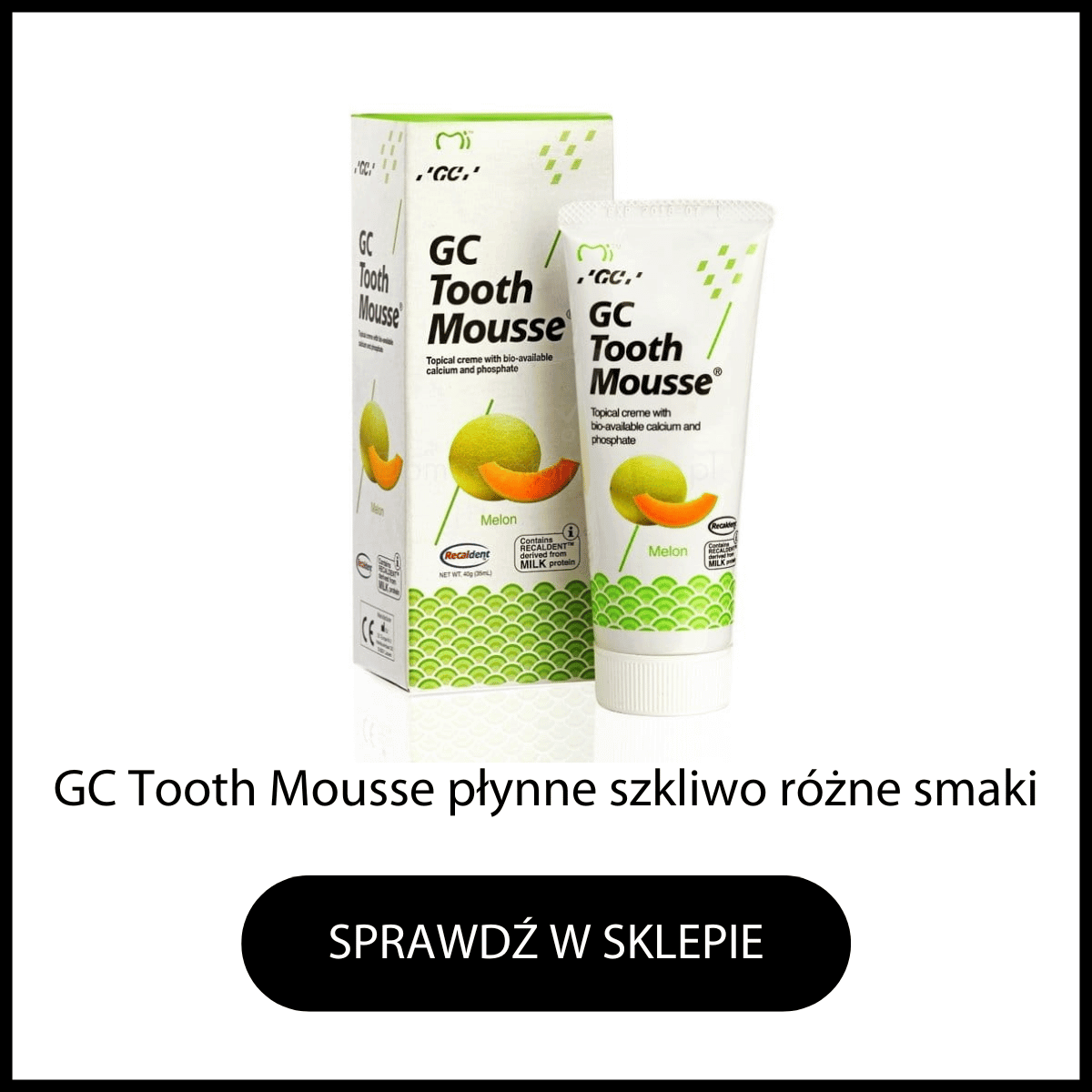 GC Tooth Mousse płynne szkliwo odbudowujące