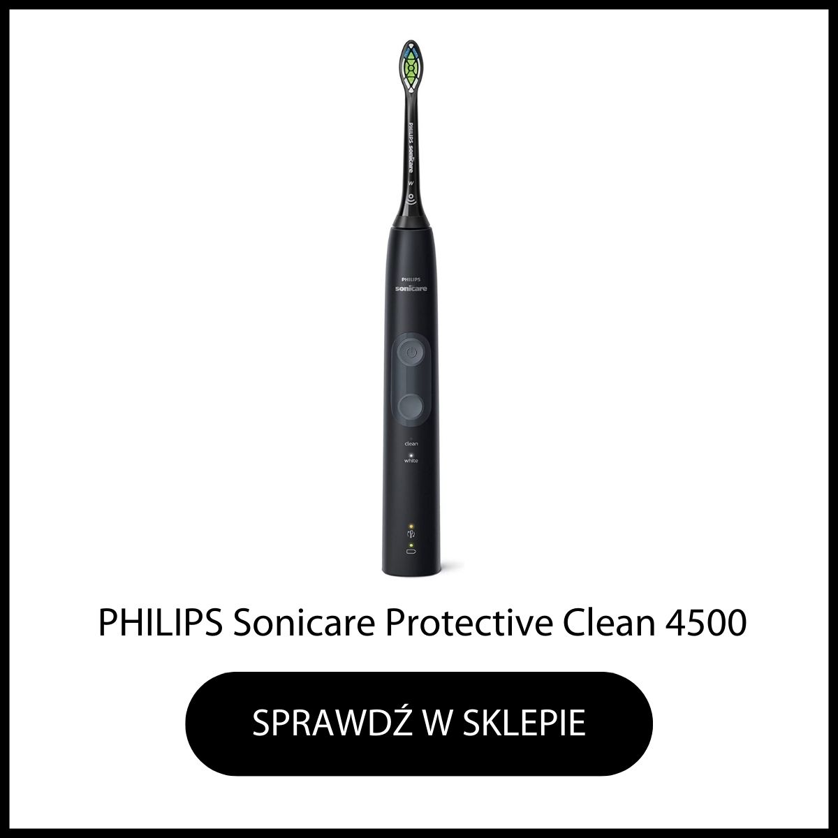 Szczoteczka soniczna Philips Sonicare Protective Clean 4500 Black