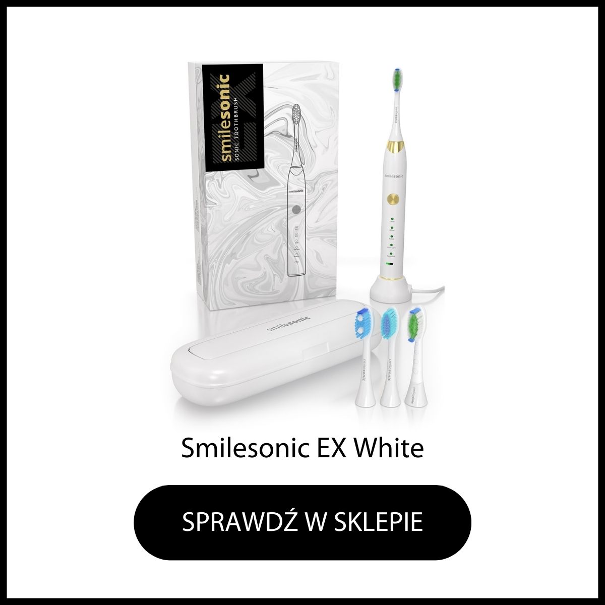 Szczoteczka soniczna Smilesonic Ex White