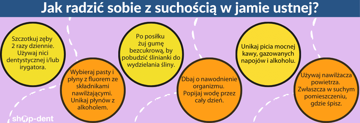 Suchość w ustach jak zwalczyć