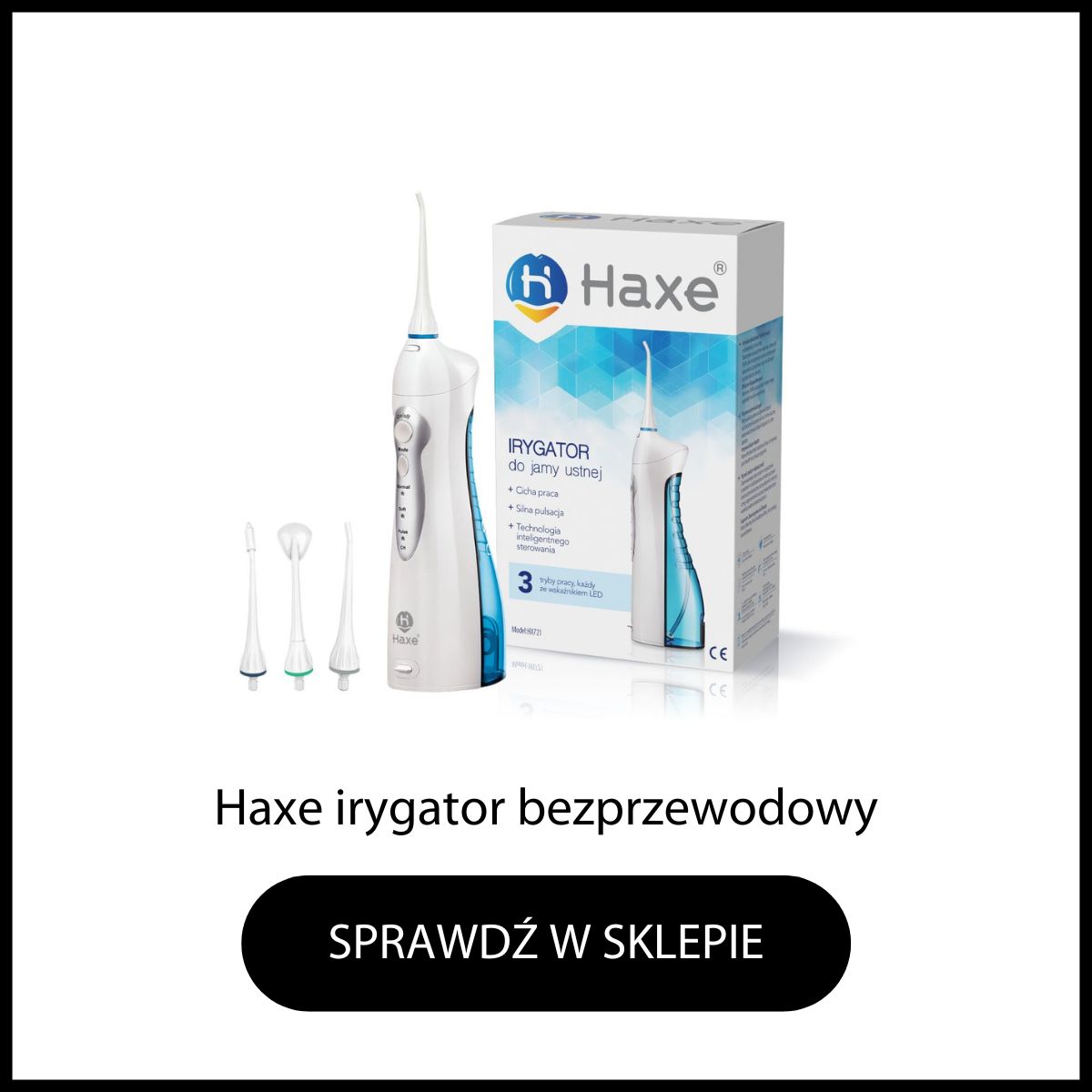 Haxe irygator bezprzewodowy