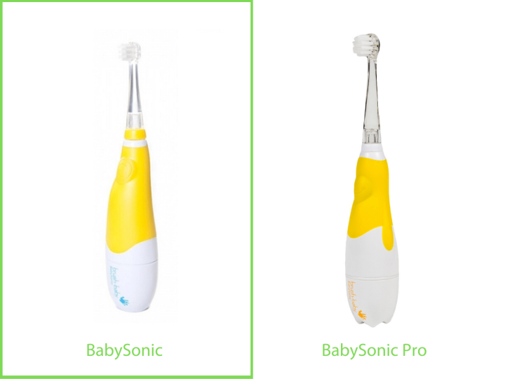 rożnica między Brush-Baby Sonic a Brush-Baby Pro