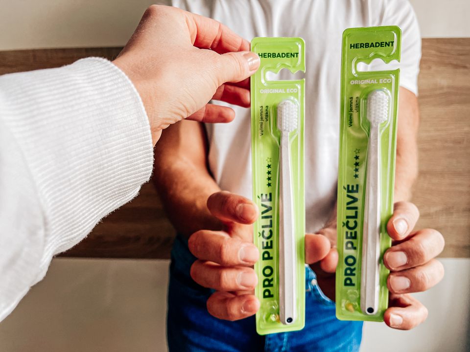 Bardzo miękkie szczoteczki ekologiczne Herbadent Eko Very Soft