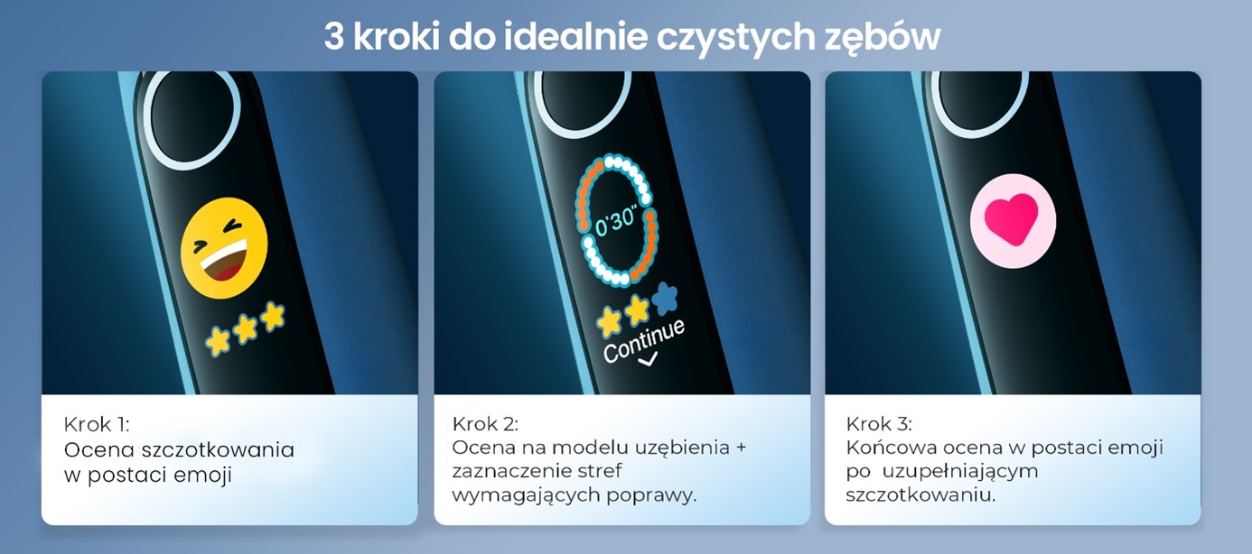 Oclean X10 szczoteczka soniczna z ekranem