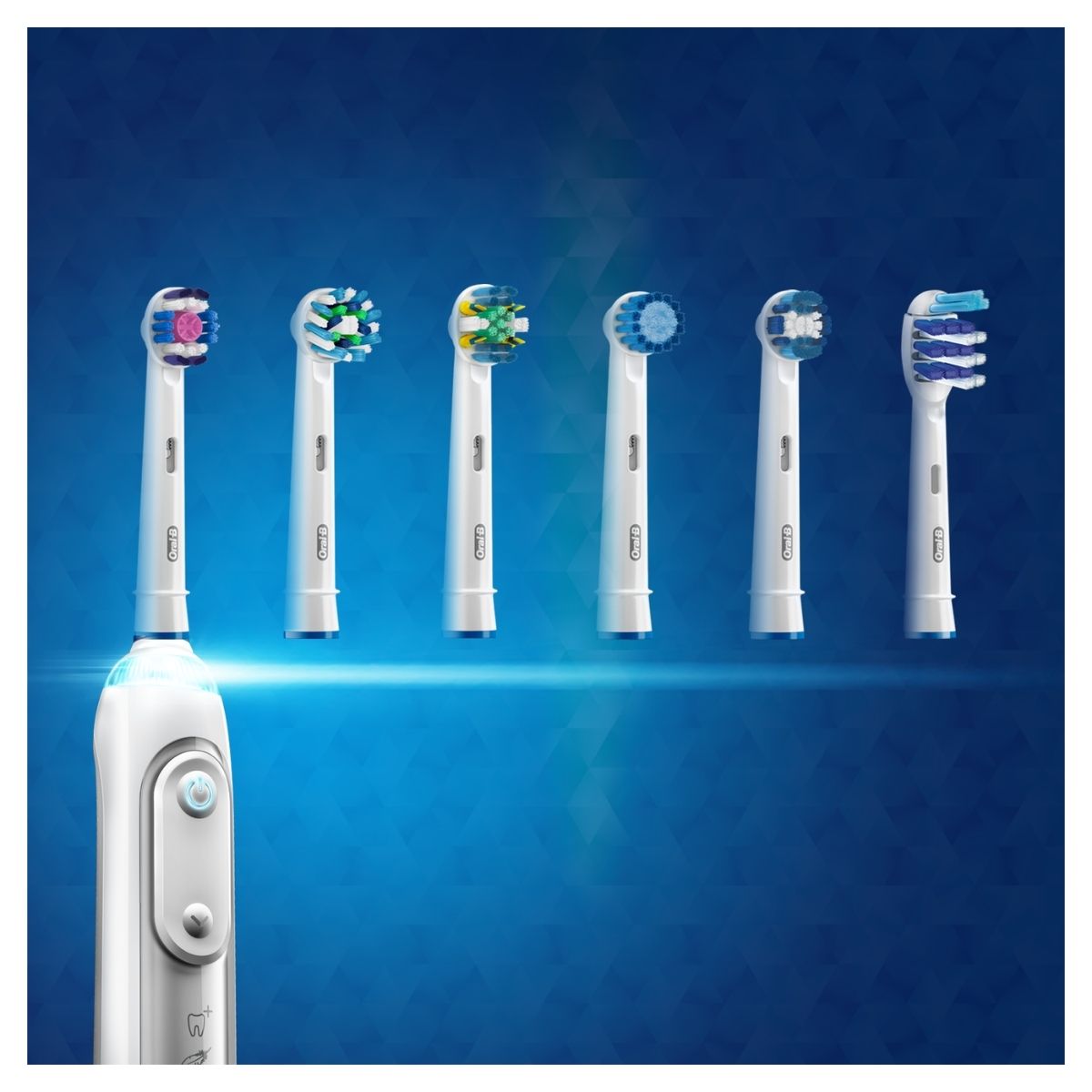 Rodzaje końcówek Oral B do szczoteczki elektrycznej Oral B Pro 750