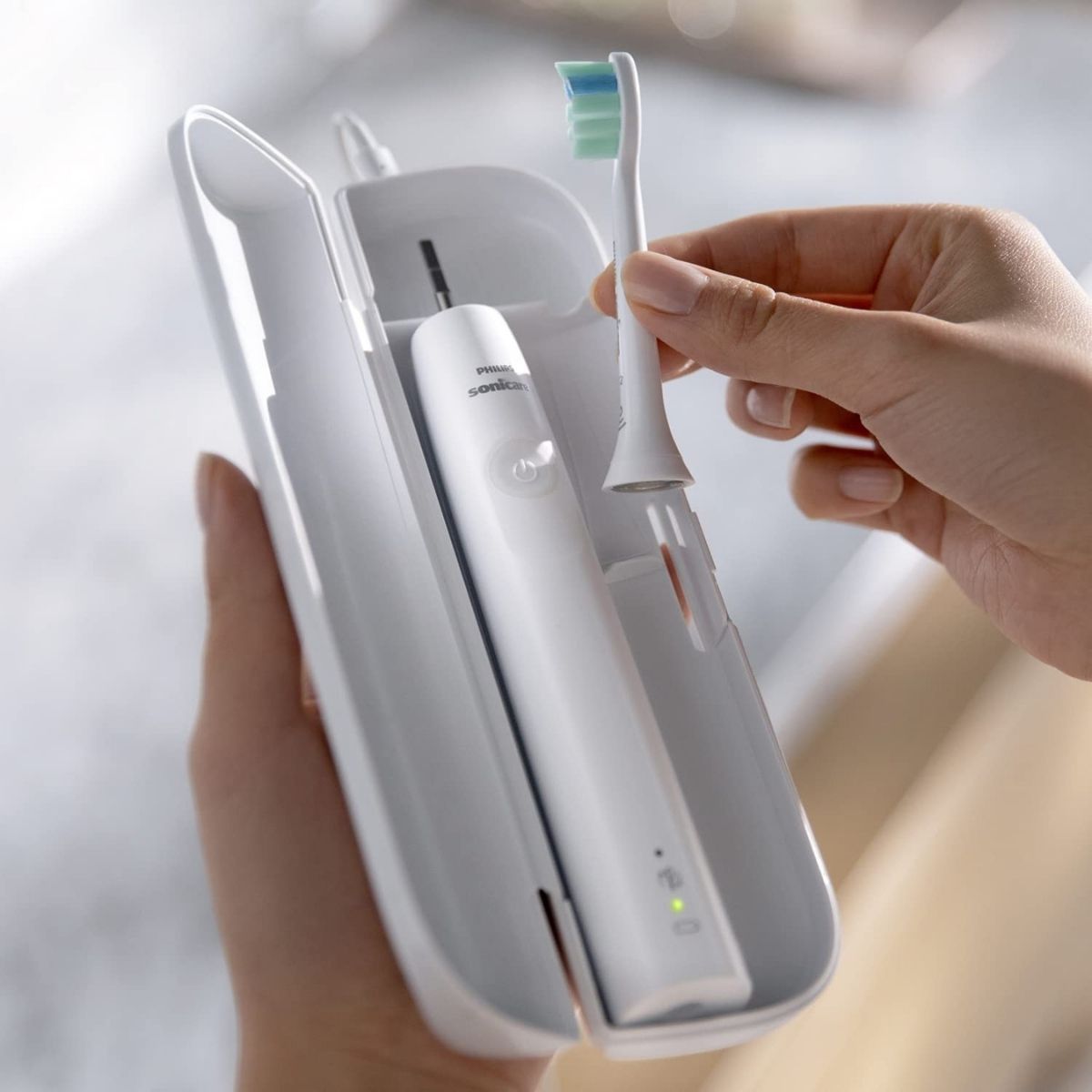 Philips Sonicare Series 3100 HX3673/13 White szczoteczka soniczna