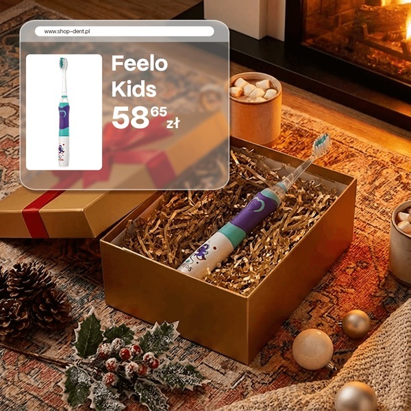 Prezent do 100 zł szczoteczka dla dzieci feelo kids