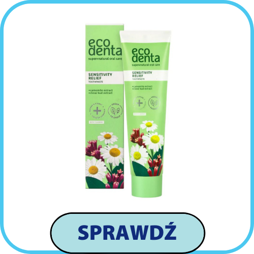 Ranking past na nadwrażliwosc zębów Ecodenta sensitivity relief