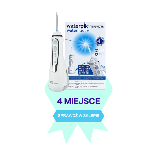 Waterpik WP-580 irygator bezprzewodowy ranking miejsce 4