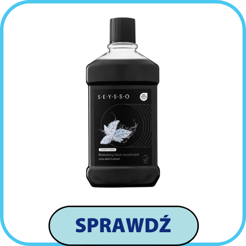 Ranking płynów do płukania jamy ustnej Seysso Carbon Black