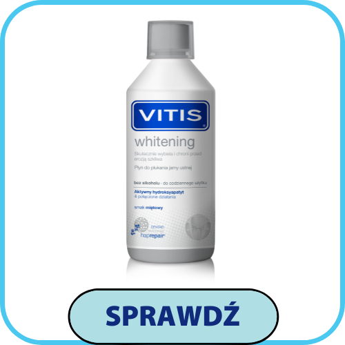Ranking płynów do płukania jamy ustnej Vitis Whitening