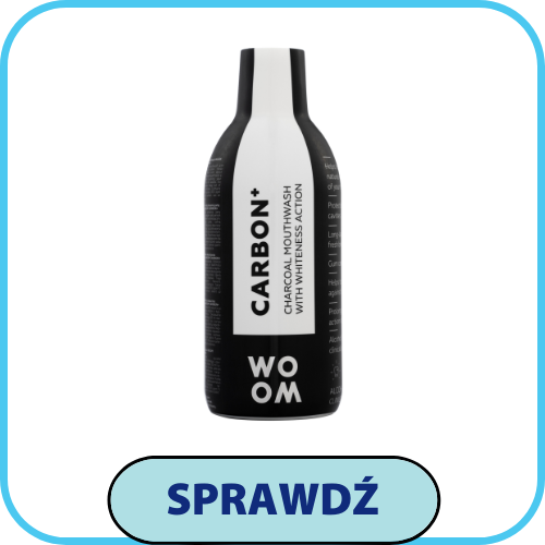Ranking płynów do płukania jamy ustnej Woom Carbon+