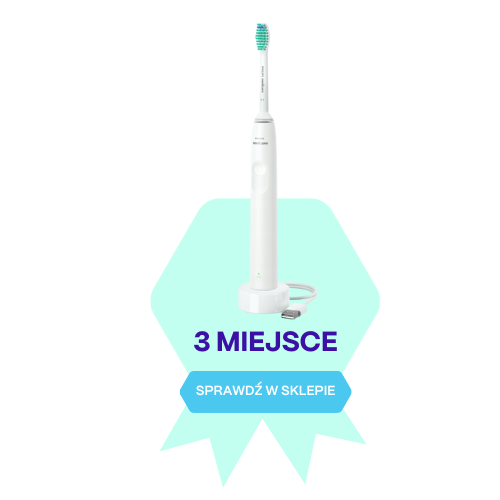 Ranking szczoteczek sonicznych miejsce 3 Philips Sonicare 2100 White