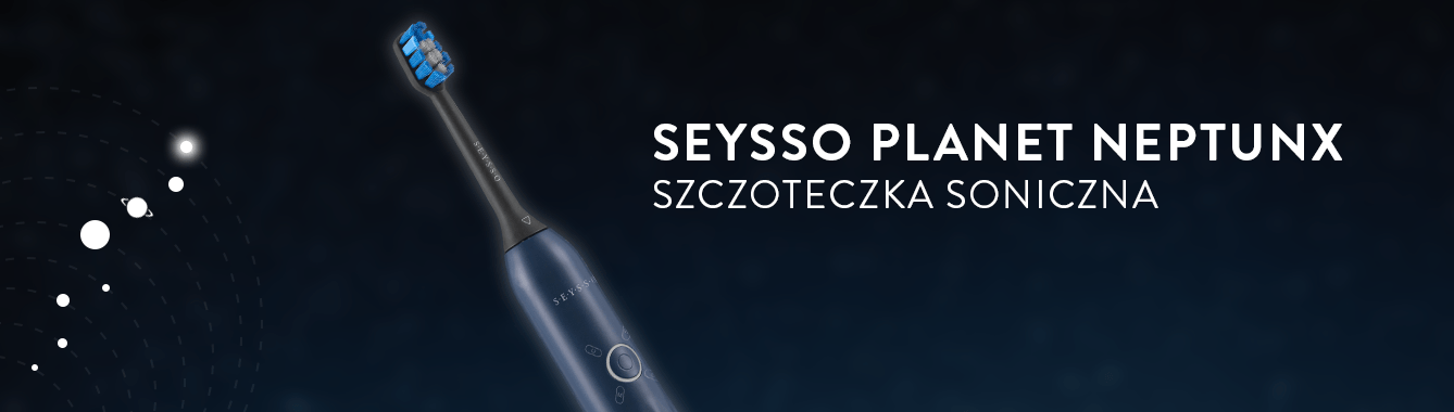 Baner Seysso Planet NeptunX szczoteczka soniczna 