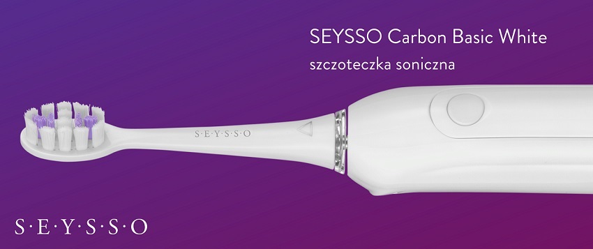 Seysso Basic White szczoteczka soniczna 3 progamy pracy