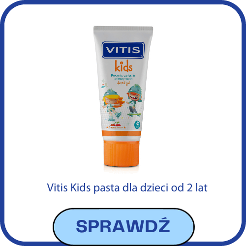 Vitis kids pasta dla dzieci z fluorem