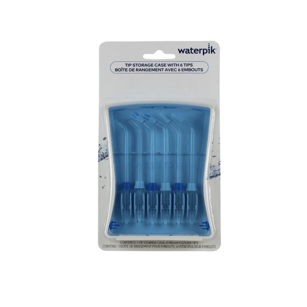 Waterpik TS-100e Zestaw 6 końcówek do irygatora Waterpik z etui 