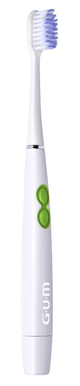 Szczoteczka soniczna GUM Butler 4100 ActiVital Sonic na baterie - biała