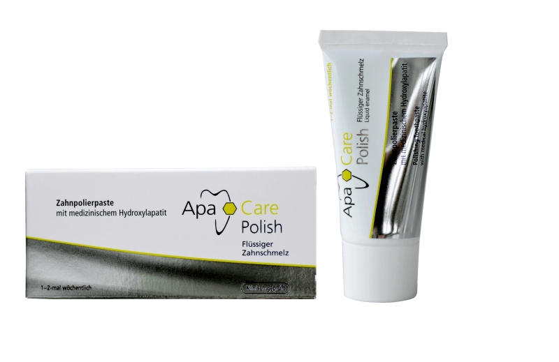 APACARE Polish pasta polerująca szkliwo, usuwa uporczywe przebarwienia 20ml