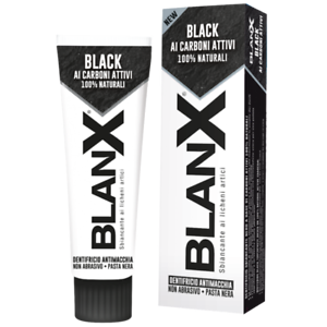 Czarna pasta do zębów Blanx Black z węglem z drzewa kokosowego