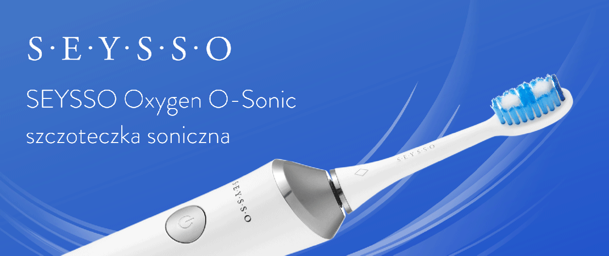 Seysso Oxygen O-Sonic szczoteczka soniczna wyjątkowa jakość czyszczenia