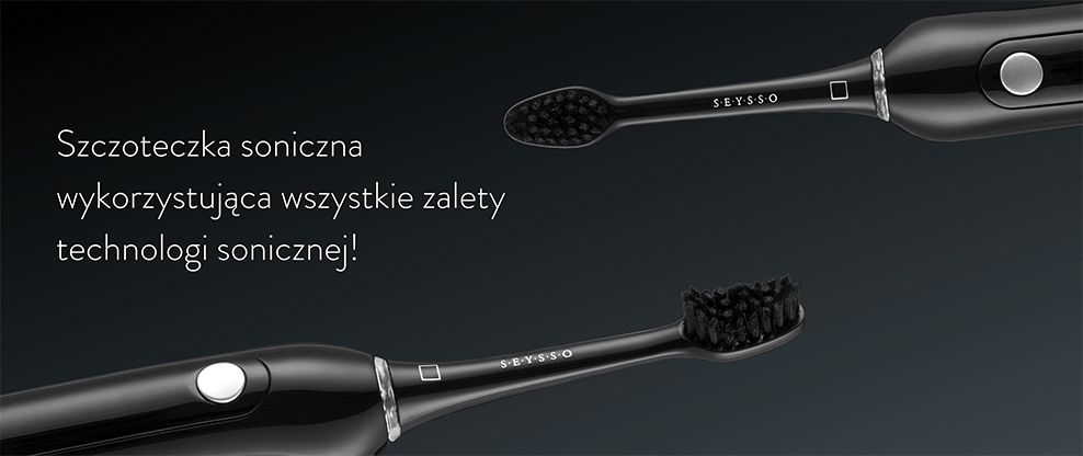 Soniczna szczoteczka do zębów Seysso Basic Carbon Black 