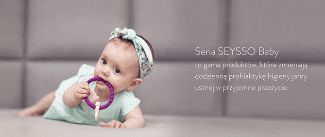 Seysso Baby seria dla najmłodszych dzieci gryzaki i szczoteczki soniczne