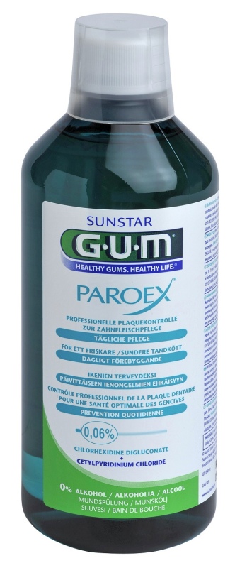 Płyn na krwawiace dziąsła do codziennego stosowania z chlorheksydyną GUM Paroex