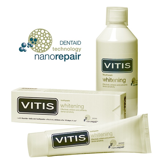 Vitis Whitening - Wybielający płyn do płukania ust 500 ml