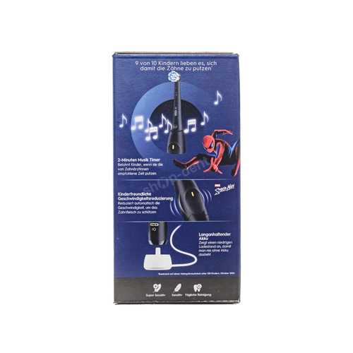ORAL-B iO Series Kids 6+ Spiderman Szczoteczka elektryczna magnetyczna dla dzieci z etui