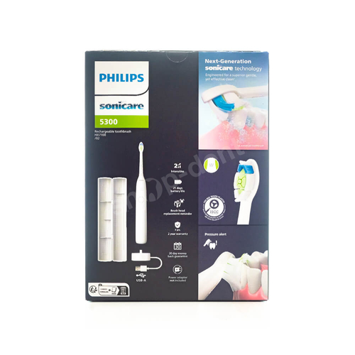 PHILIPS SONICARE HX7108/02 Next Generation 5300 White Szczoteczka soniczna do zębów z etui