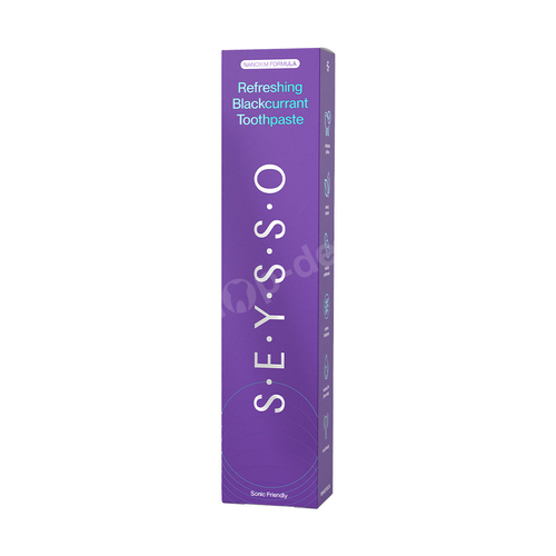 SEYSSO Color Refreshing Blackcurrant Odświeżająca pasta do zębów miętowo-porzeczkowa 75 ml