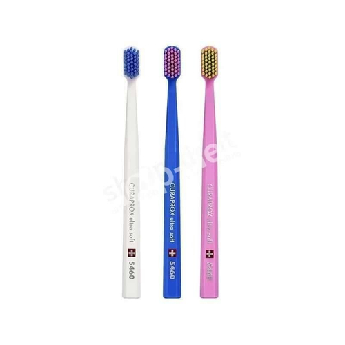 CURAPROX CS 5460 - Promocyjny zestaw wyjątkowych szczoteczek do zębów 3 sztuki