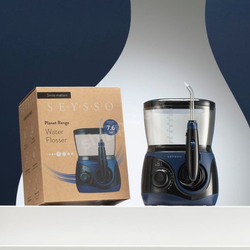 Zestaw SEYSSO Planet Irygator stacjonarny i szczoteczka soniczna Planet NeptunX