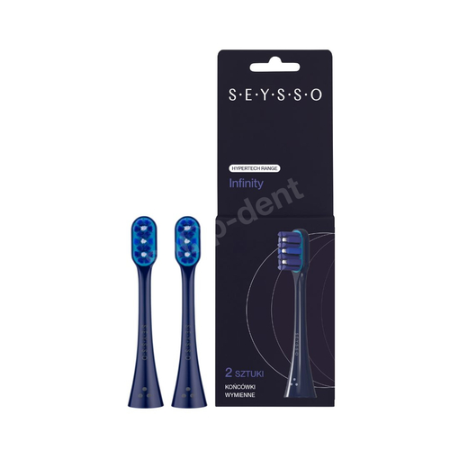 SEYSSO Hypertech Infinity Końcówki wymienne do szczoteczki sonicznej 2 sztuki