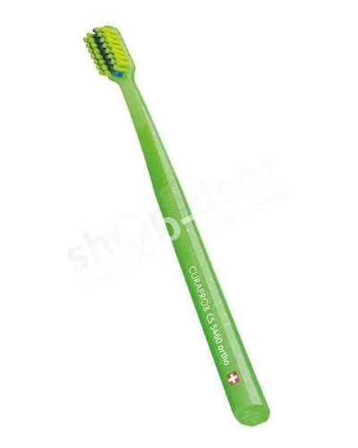 CURAPROX CS 5460 Ortho - Szczoteczka ortodontyczna z miękkim włosiem (folia)