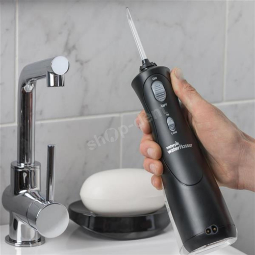 Irygator do zębów WATERPIK WP-462E Black. Bezprzewodowy.