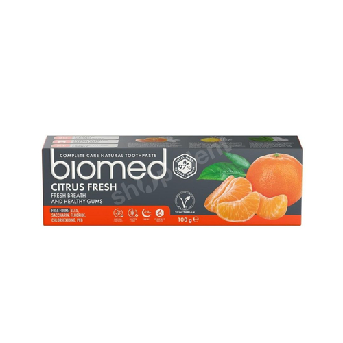 BIOMED CITRUS FRESH pasta do zębów ochrona dziąseł i wzmocnienie szkliwa 100 g