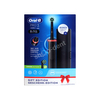 ORAL-B Pro 3 3500 Black Cross Action szczoteczka elektryczna czarna z etui i 2 końcówkami