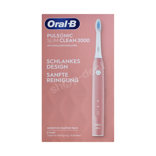 ORAL-B Pulsonic Slim Clean 2000 Pink Szczoteczka soniczna w kolorze różowym
