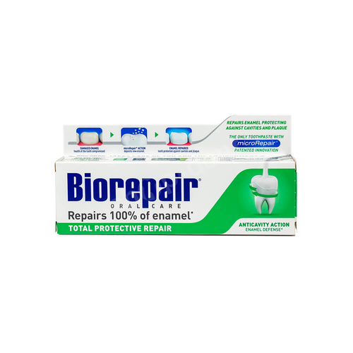 BIOREPAIR Pełna ochrona - Pasta do zębów z cząsteczkami Microrepair naprawiająca powierzchnię szkliwa 75ml