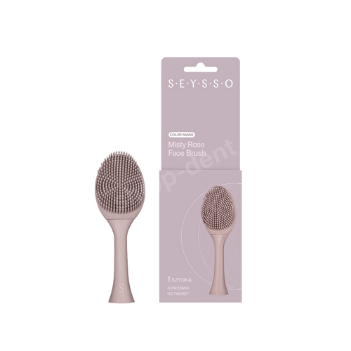 SEYSSO Color Face Brush Misty Rose końcówka do mycia twarzy do szczoteczki sonicznej 1 sztuka