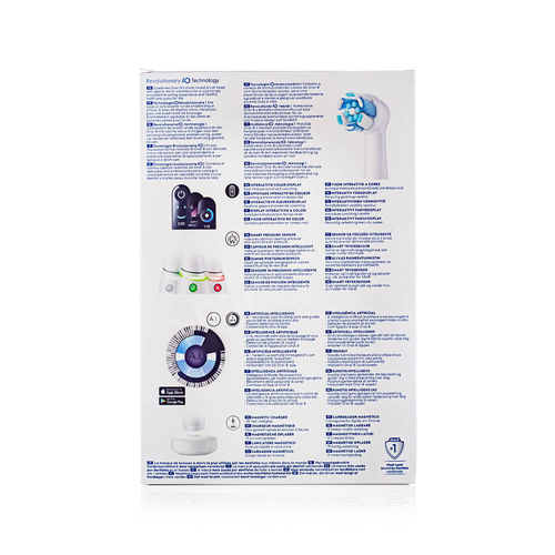 ORAL-B iO 8N White szczoteczka elektryczna magnetyczna z etui i 2 końcówki