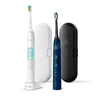 PHILIPS Sonicare Protective Clean 5100 DUO White/Dark Blue HX6851/34 Zestaw dwóch szczoteczek sonicznych z etui