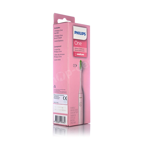 PHILIPS SONICARE ONE HY1100/56 PINK Szczoteczka soniczna na baterie