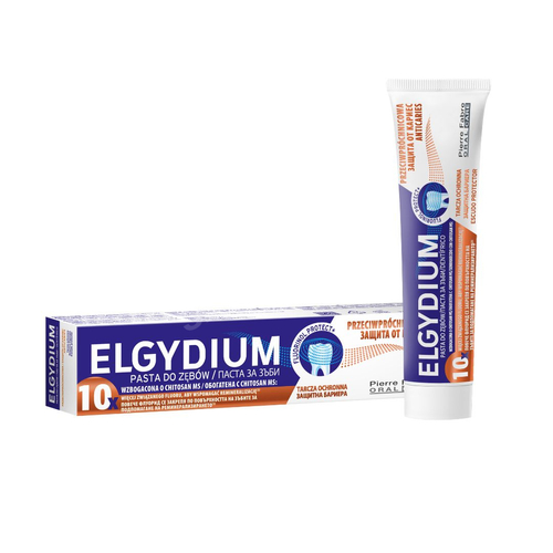 ELGYDIUM Przeciwpróchnicowa pasta do zębów z kompleksem Fluorinol Protect+ 75 ml