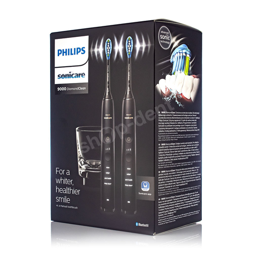 PHILIPS Sonicare Diamond Clean 9000 Black HX9914/54 Zestaw dwóch szczoteczek sonicznych